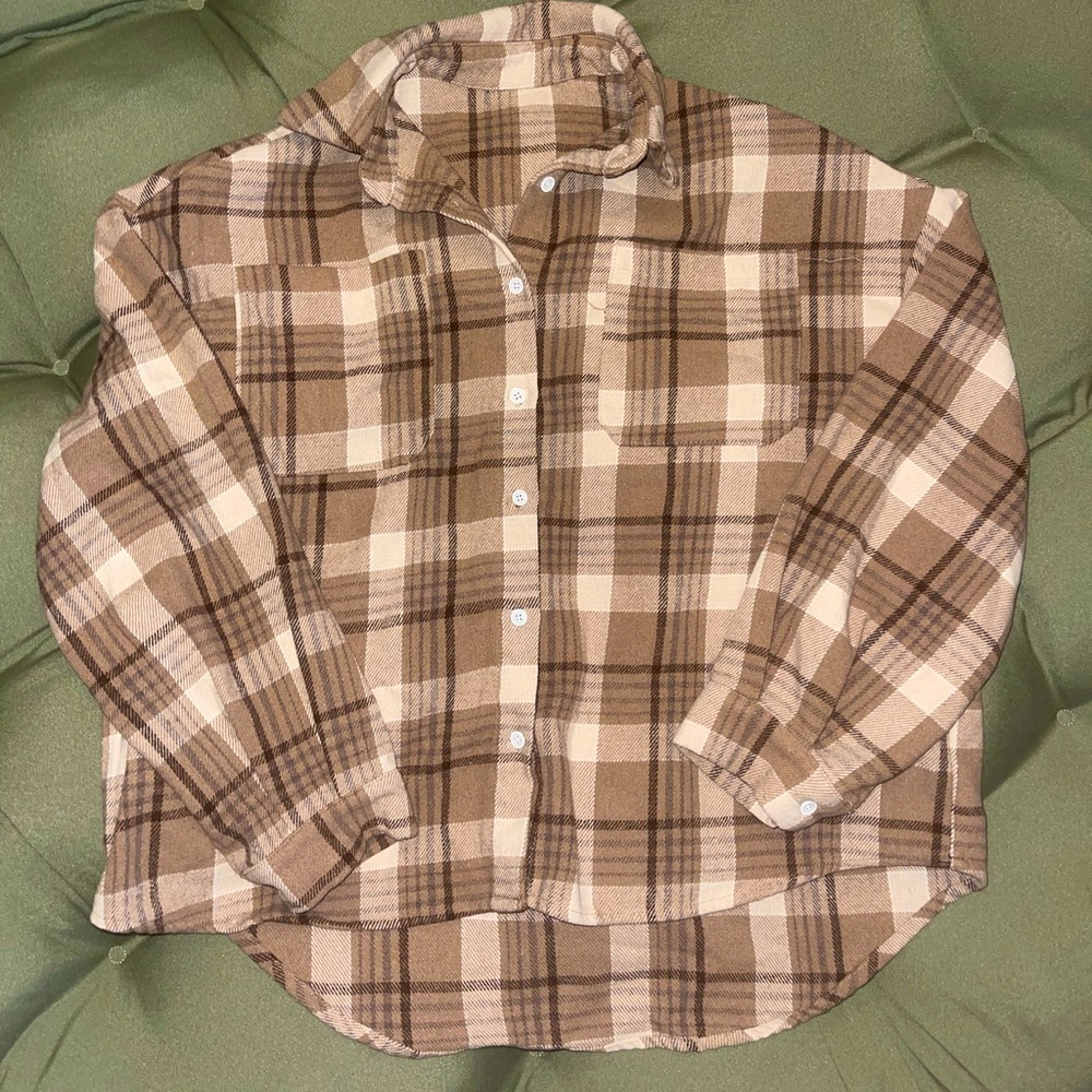 Plaid Brown Women’s Flannel